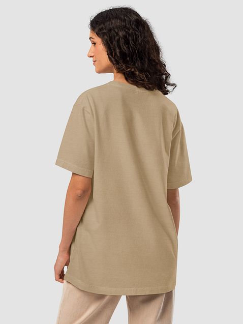Photo showing Bella+Canvas Unisex Oversized Garment-Dyed T-Shirt