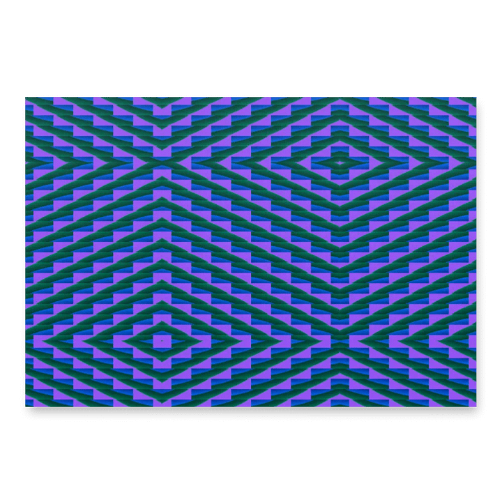 Mesmerizing Geometric Illusion Wrapping Paper Set product image (1)