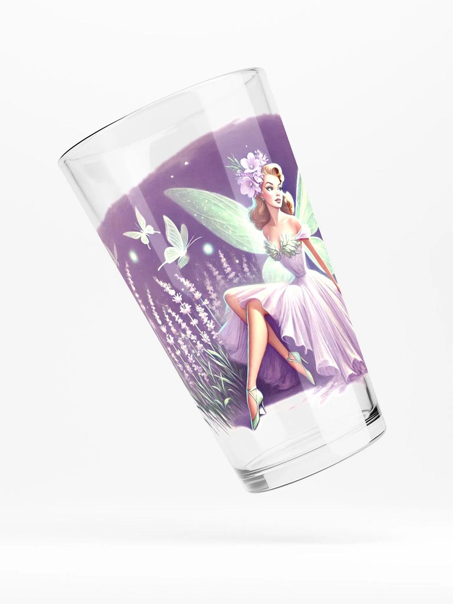 Lavender Fairy 16 oz Glass - Fairytale Glassware product image (4)