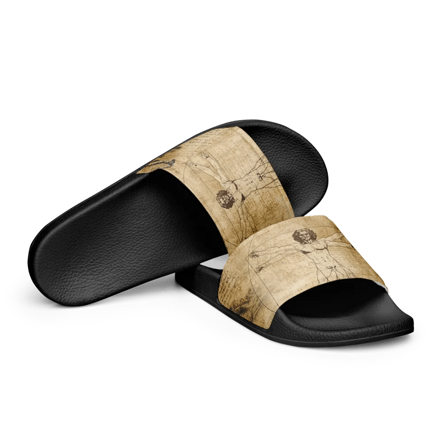 The Vitruvian Man - Men's Slides product image (12)