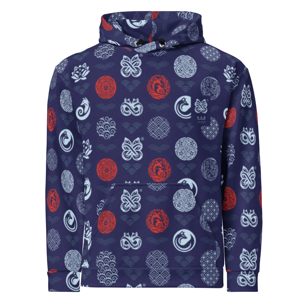 Mythical Motifs Unisex Hoodie A product image (1)