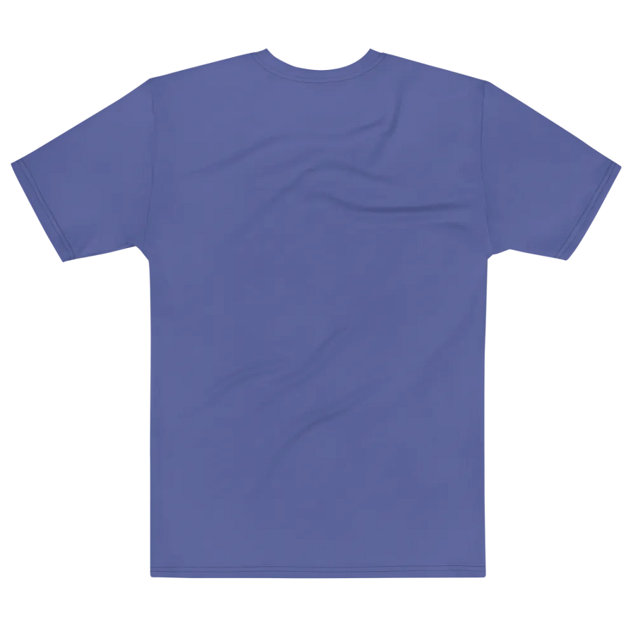Plain Dark Purple True Summer Men's Crewneck Polyester Heavyweight Premium T-Shirt by Treasure Pie product image (7)