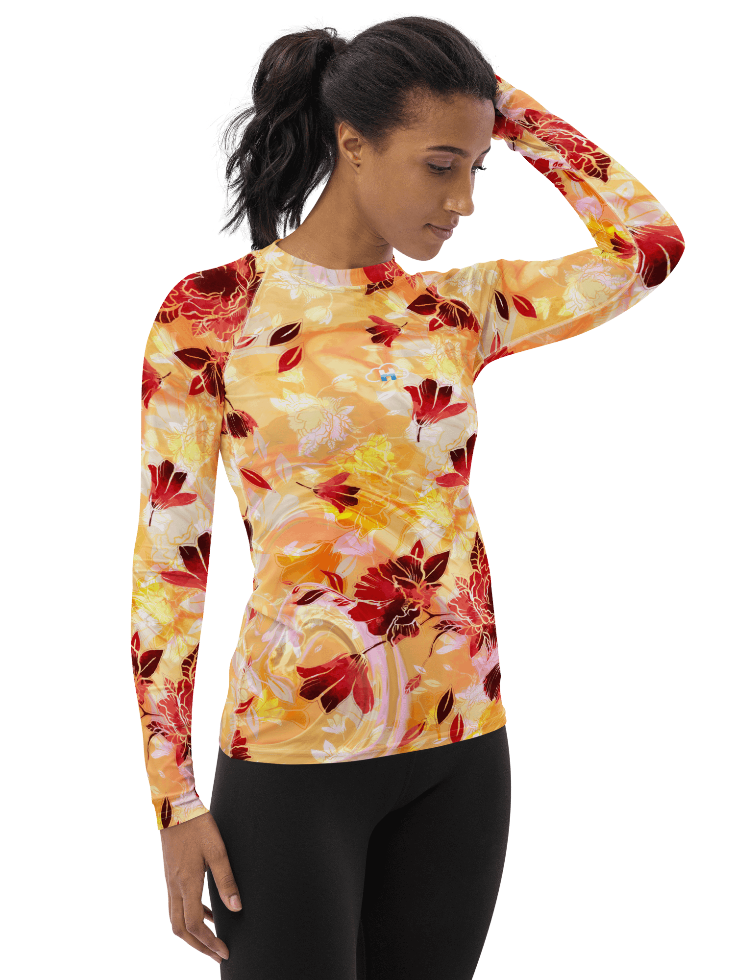 Sunset garden-Women's Rash Guard product image (5)