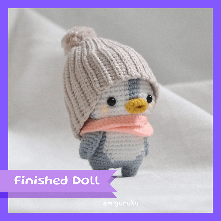 The Lost Baby Penguin - Finished Doll product image (1)