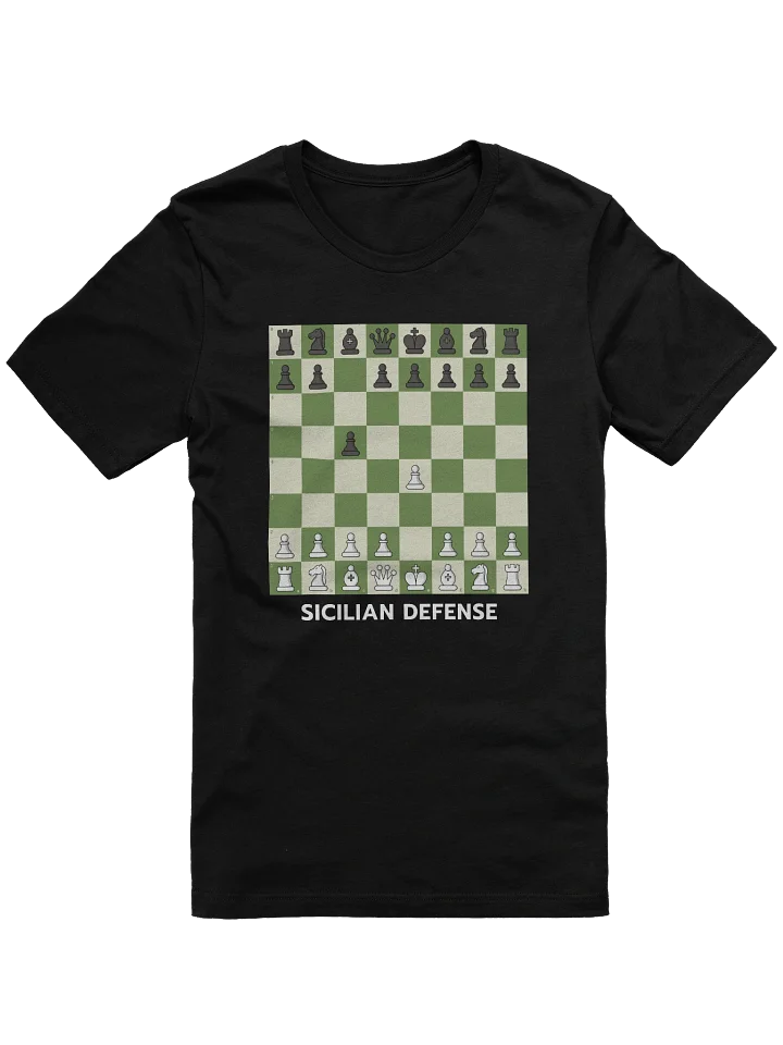 Sicilian Defense Chess T-shirt product image (1)