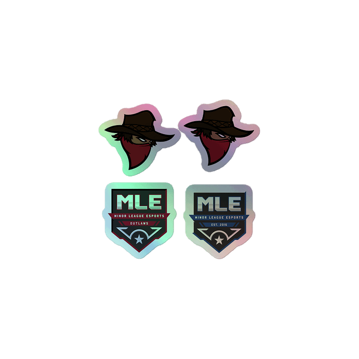Outlaws Holographic Sticker Sheet product image (1)