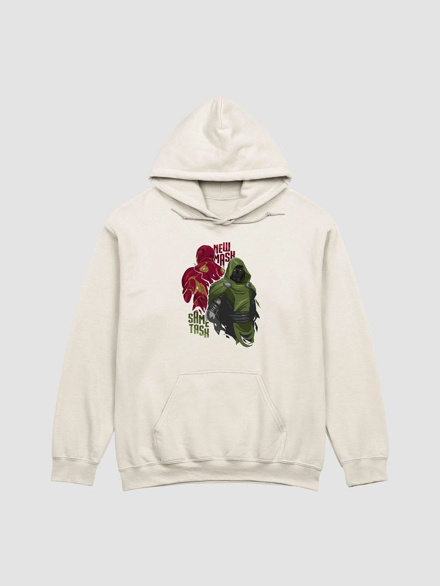 'New Mask Same Task' HOODIE (PREMIUM) product image (1)