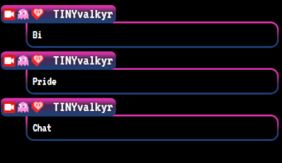 Custom Twitch Chat: Bi Pride product image (1)