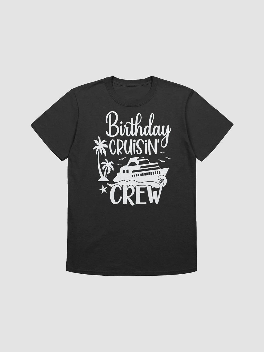 Birthday Cruisin' Crew Unisex Softstyle T-Shirt Dark Colours product image (1)