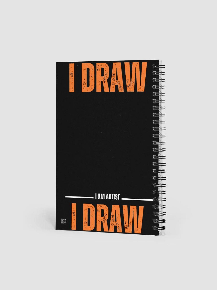 I DRAW, THEREFORE I AM BROKE - Spiral Notebook product image (2)