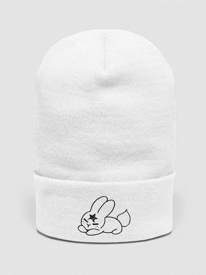 White Bunny Beanie product image (1)