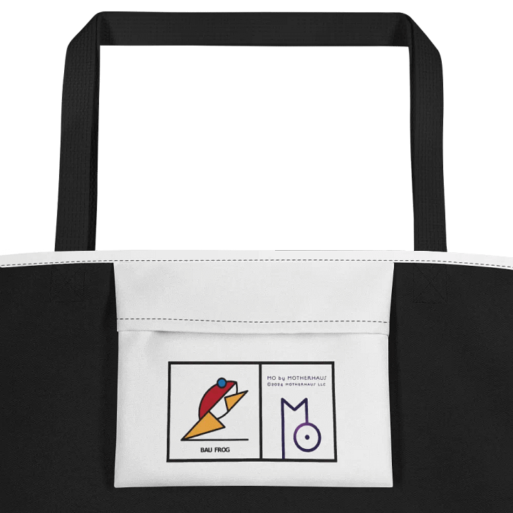 Bau Frog Icon / MO Tote Bag / White product image (2)