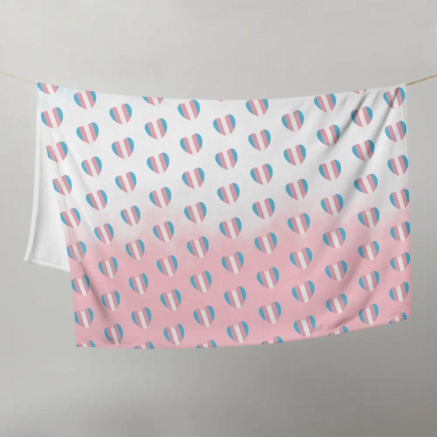 Trans Heart Blanket product image (11)