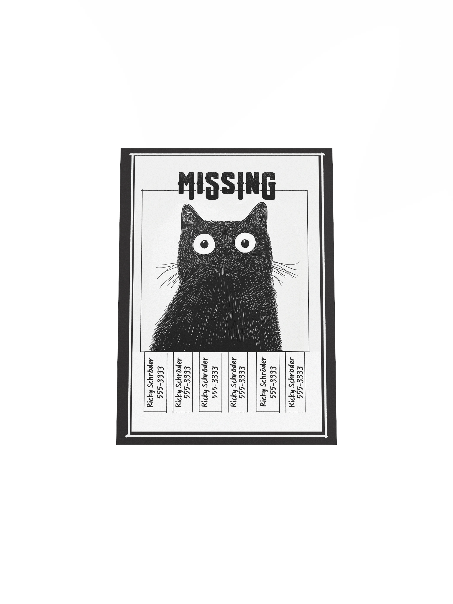 Ricky Schröder's Missing Cat Poster product image (12)