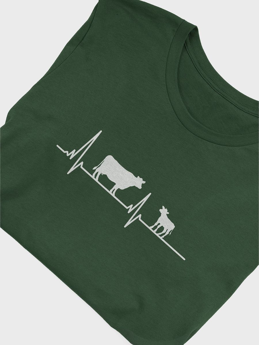 "Heartbeat-Cow" t-shirt product image (5)