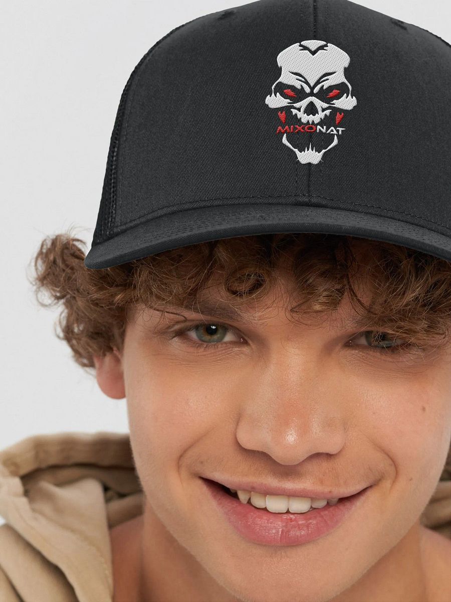 MixoNat Screaming Skull Logo Richardson Embroidered Hatt product image (24)