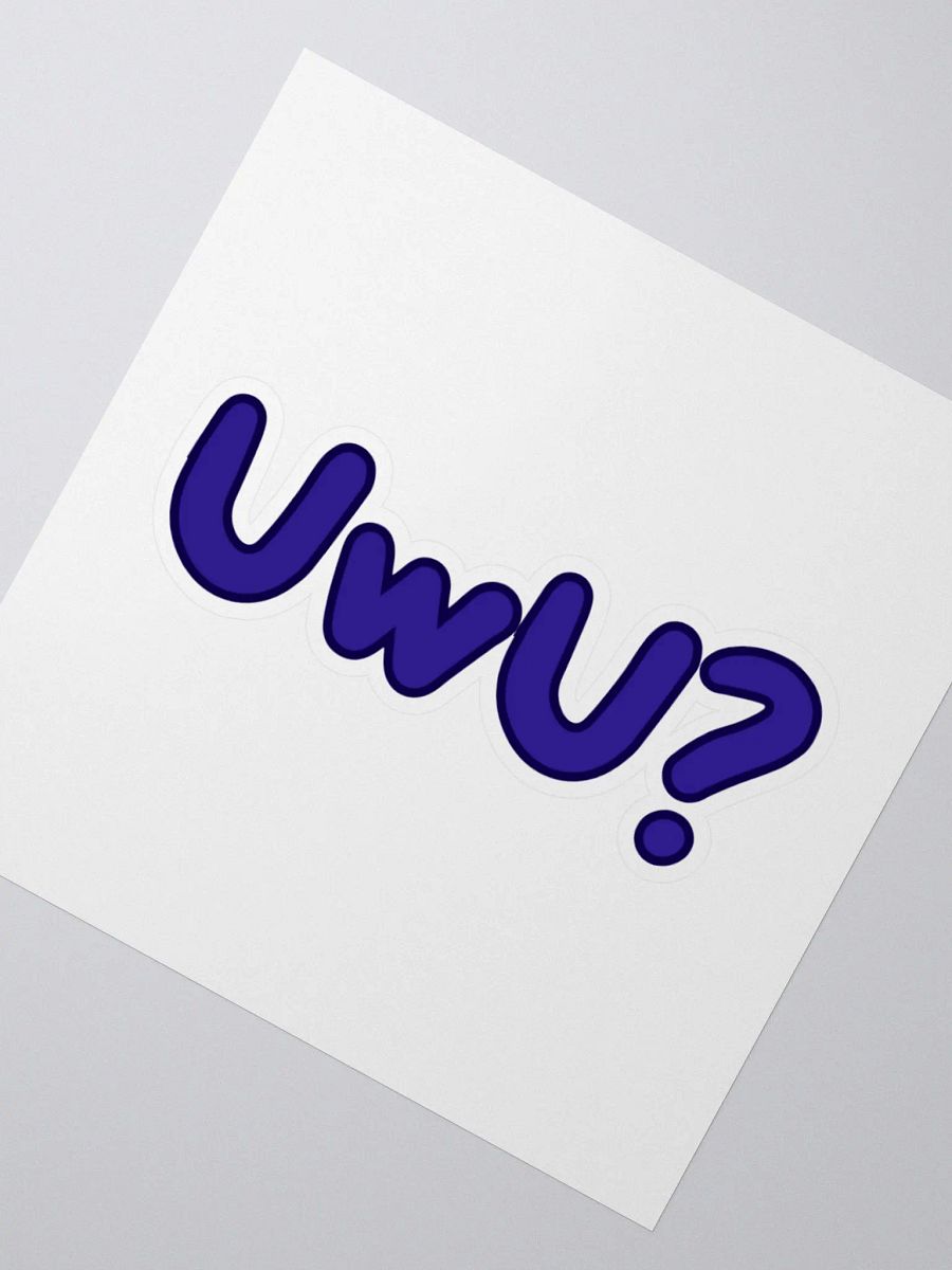 UwU? Sticker, Purple product image (5)