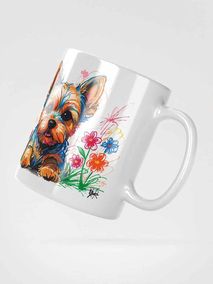 Scribbles Yorkshire Terrier 5 , Mug product image (4)