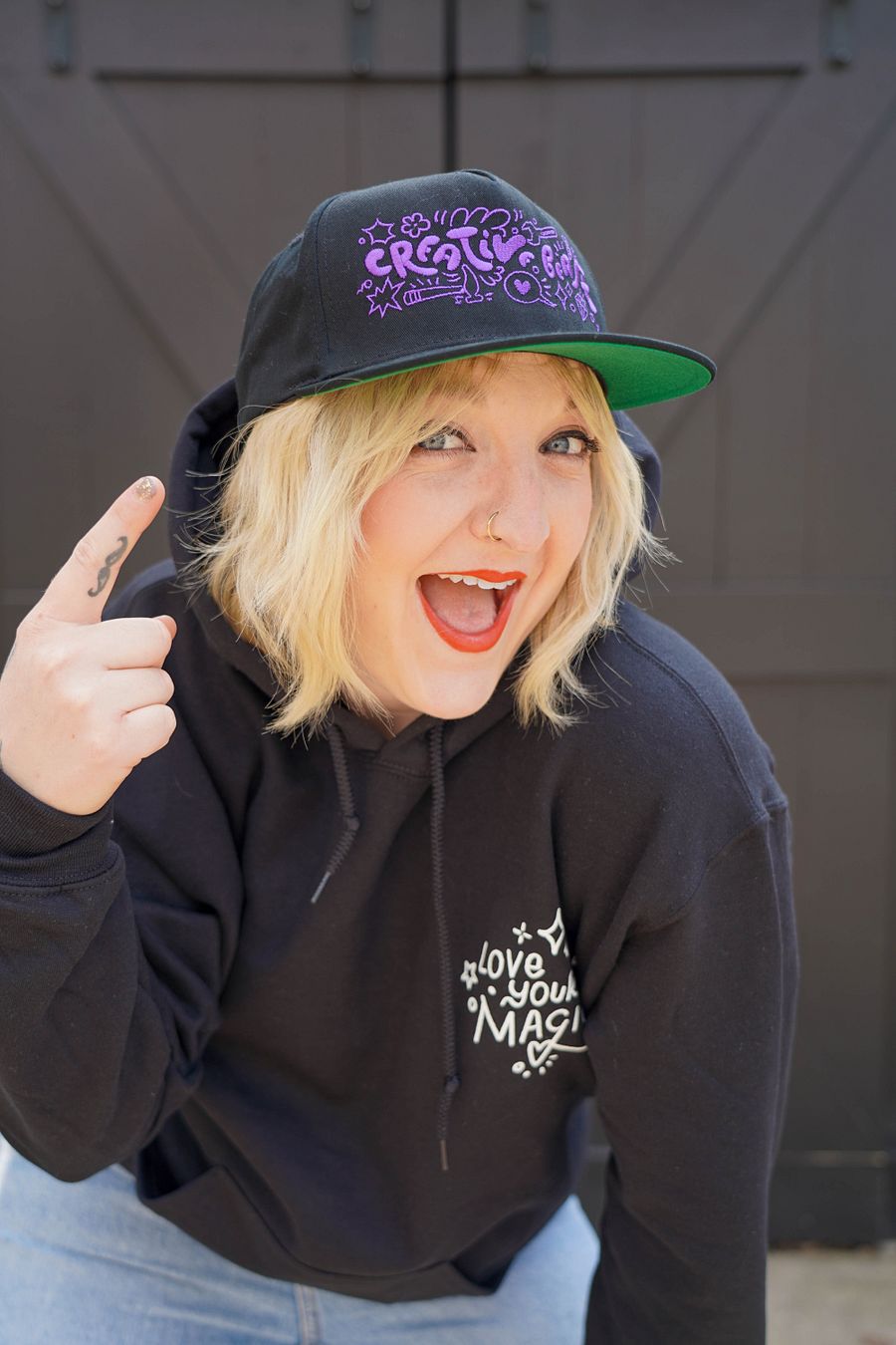 CREATIVE BEAST SNAPBACK - Black product image (2)