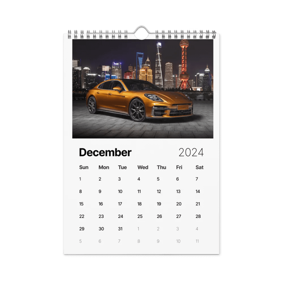 Porsche Rides 2024 Wall Calendar product image (4)