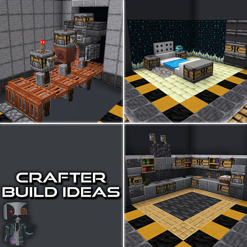A bunch of ideas for building with the new crafter block from my latest tutorial.
Channel Link In Bio.
━━━━━━━━━━━━━━━━━━
👍 L...