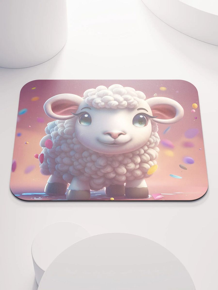 Cute Sheep Mouse Pad product image (1)