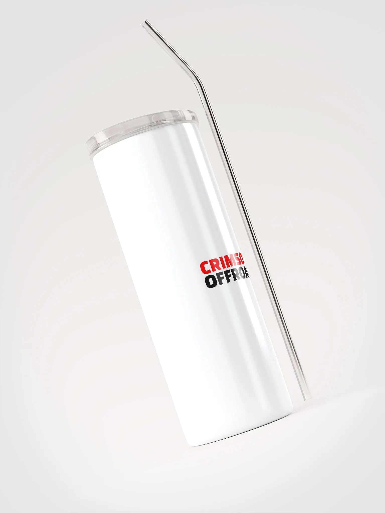 20oz Stainless Steel Tumbler W/ Straw product image (3)
