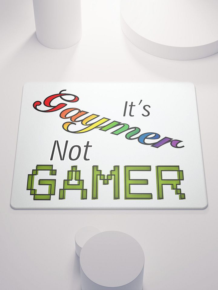 Gaymer mousepad product image (1)