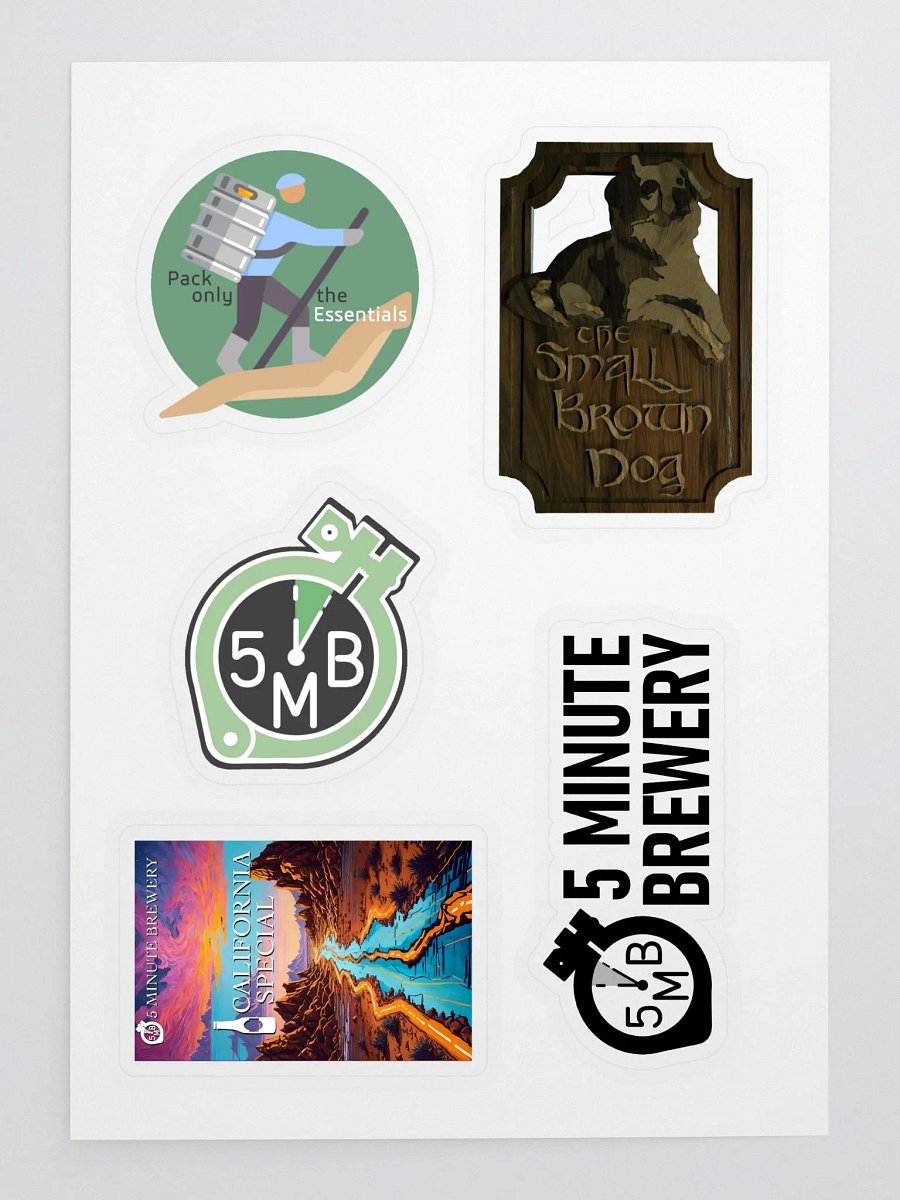 5MB Variety Sticker Sheet product image (3)