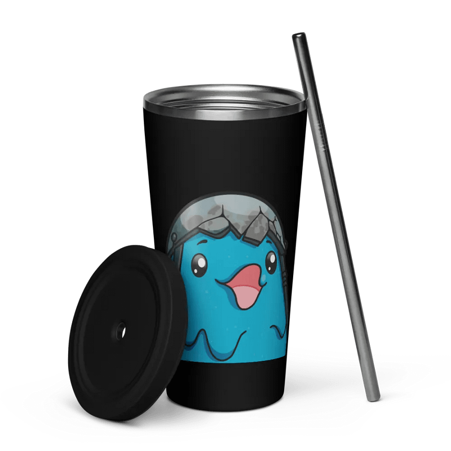 Battle Chicken Pog Tumbler with Straw product image (5)