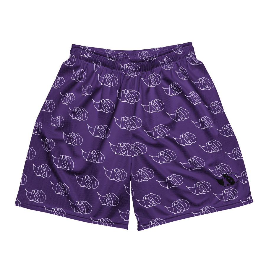 Purple Pattern KB Ball Shorts product image (2)