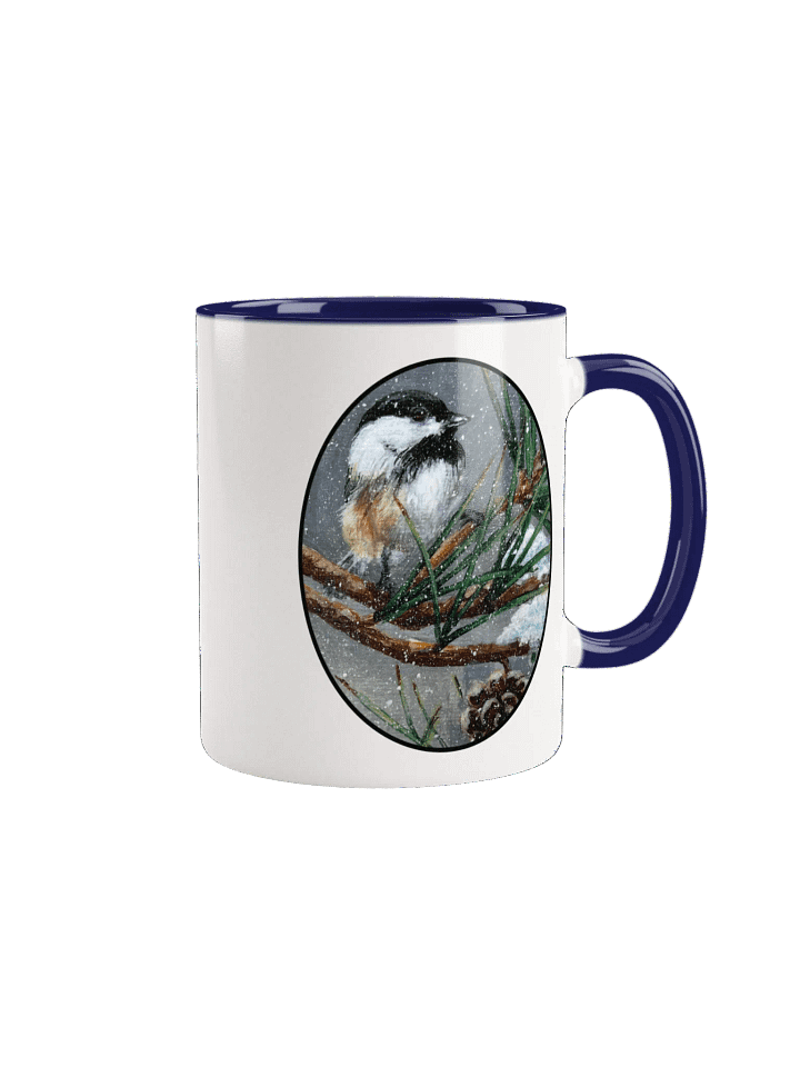 Winter Whimsy Chickadee Ceramic Mug product image (2)