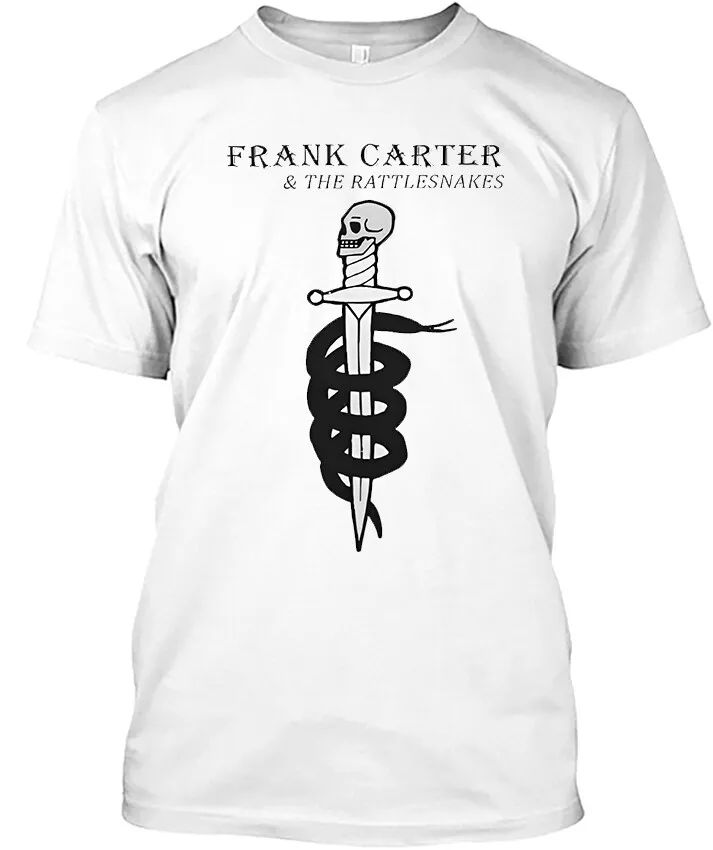 BEST TO BUY Frank Carter & The Rattlesnakes UK Msic Art White Design S-5XL T-Shirt product image (1)