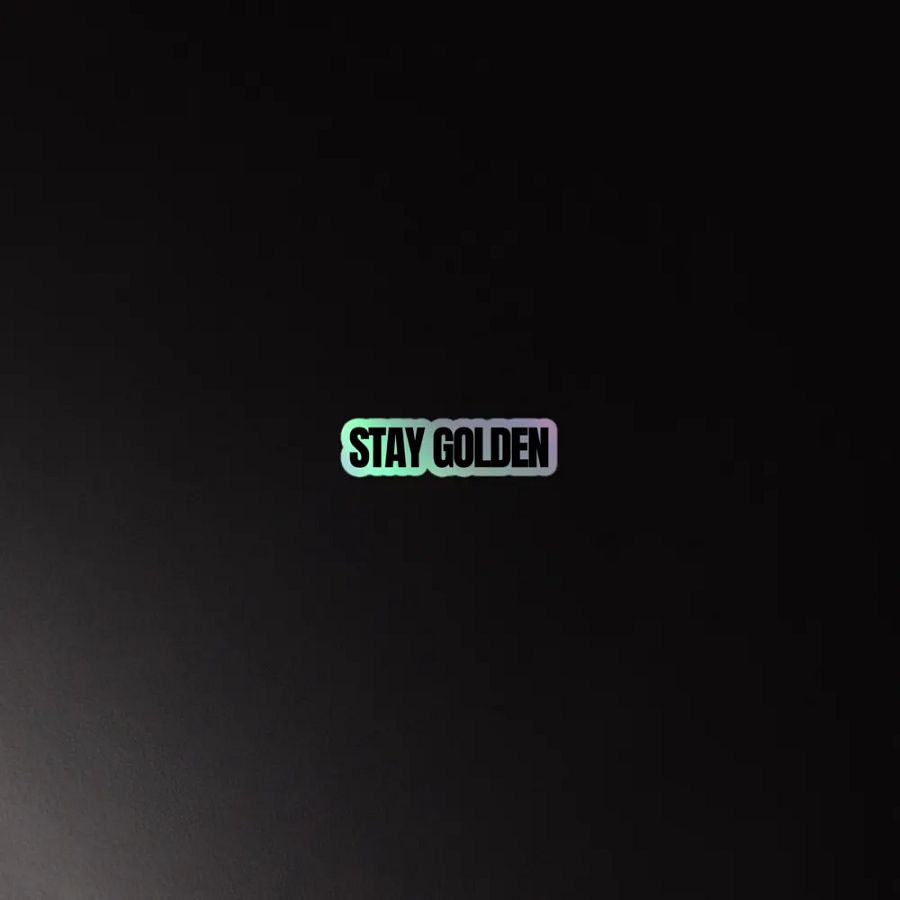 Stay Golden Sticker product image (2)
