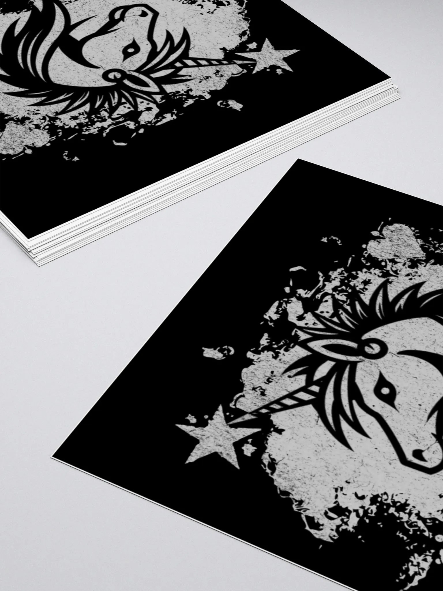 Punk Unicorn Kiss Cut Stickers product image (5)