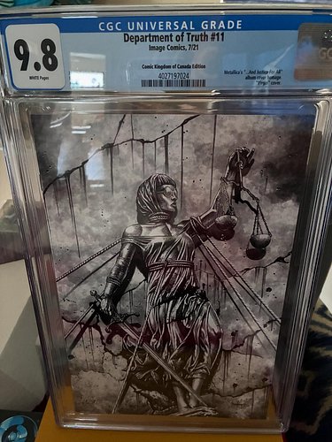 Picked up an amazing @micosuayan #DepartmentOfTruth #Metallica cover