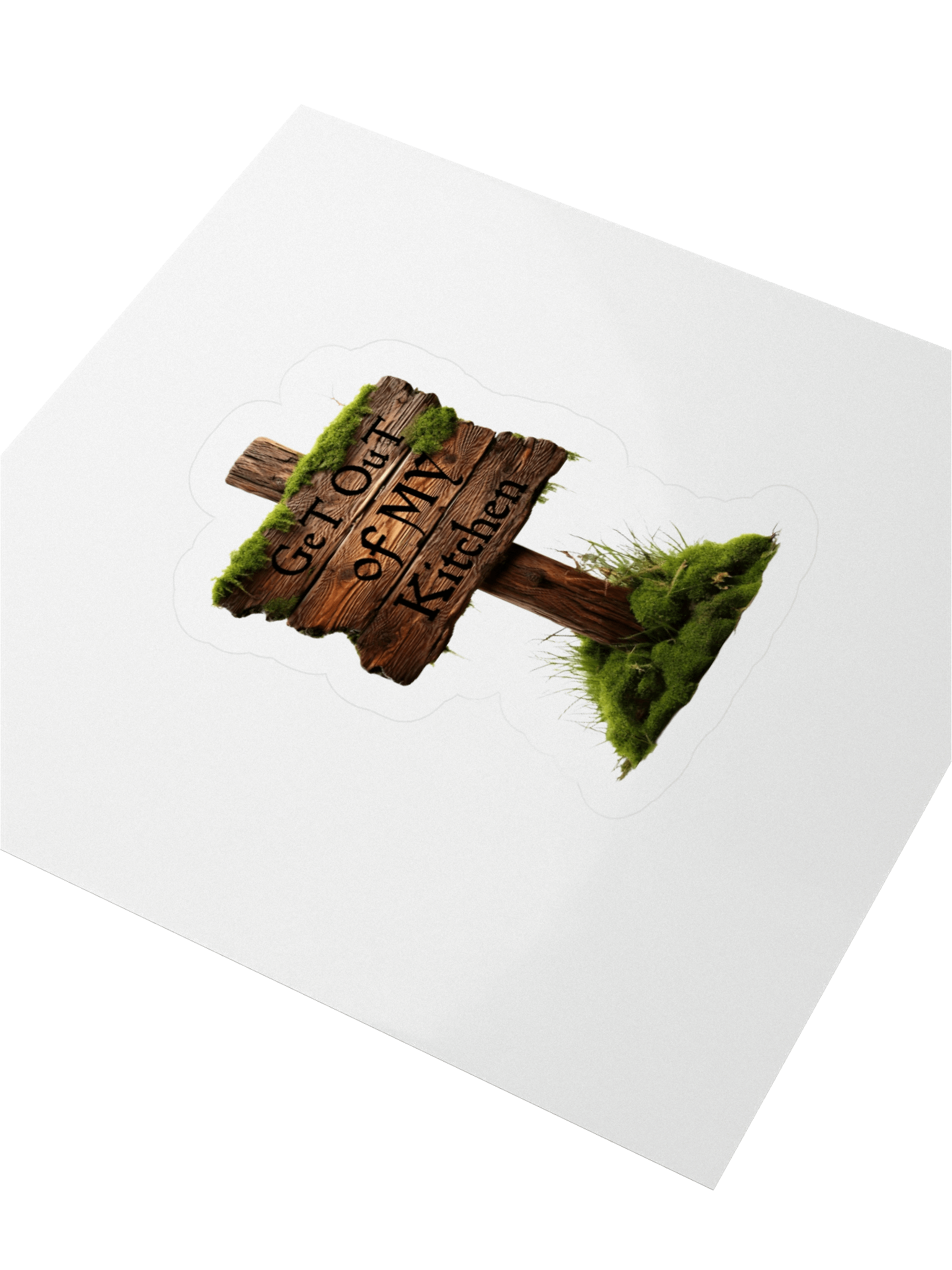 Chef Wint Get Out of my Kitchen Sticker product image (11)