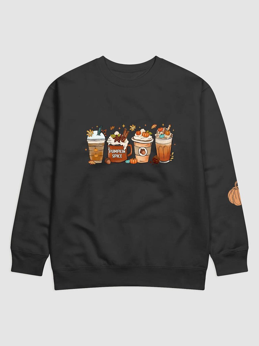 Stylish Pumpkin Illustration Premium Sweatshirt product image (1)