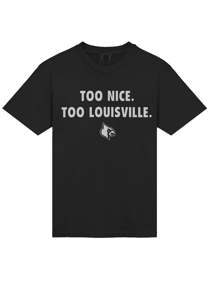 Too Nice Too Louisville Shirt product image (2)