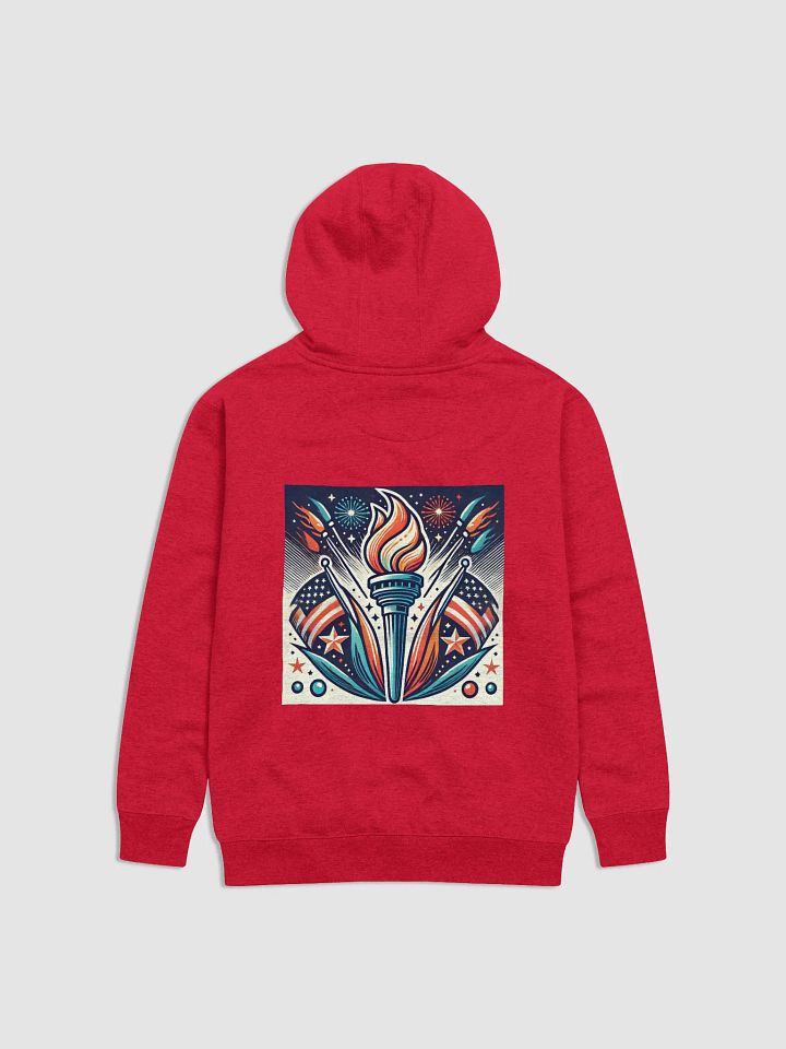 Freedom Torch Unisex Hoodie product image (8)