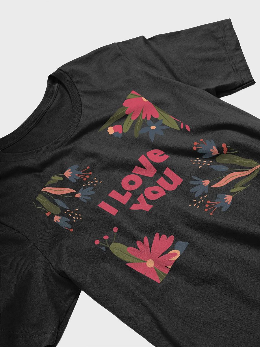 Valentine's day Floral Love Statement Tee product image (27)