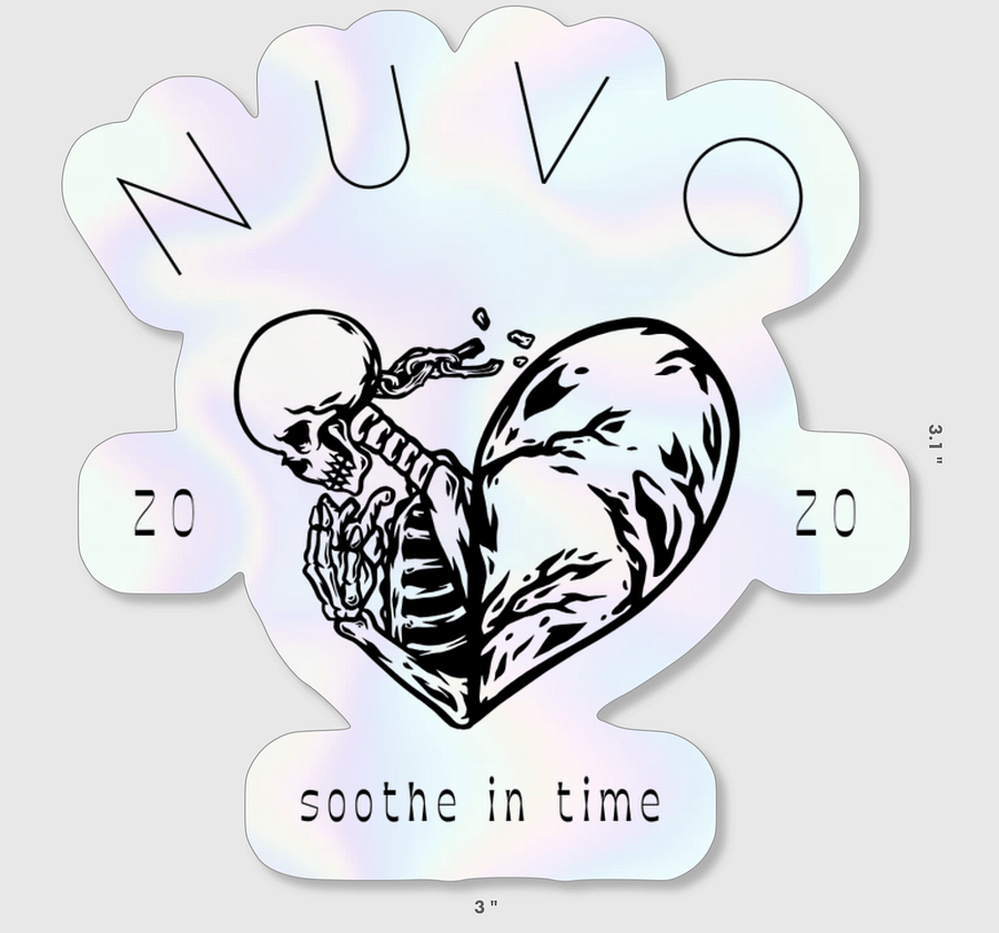 "Soothe In Time" Holographic Sticker product image (1)