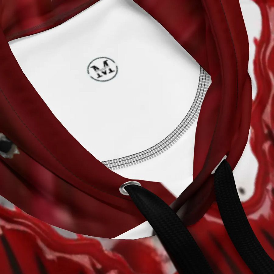 Demonic Skull Blood Dripping All-Over Hoodie product image (5)