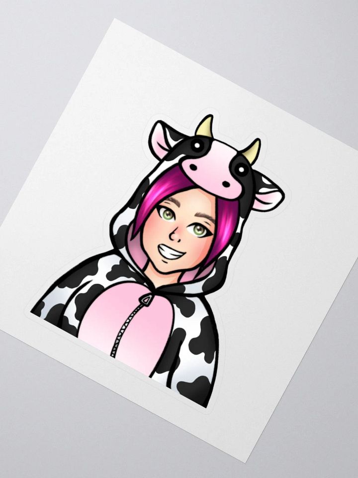 Plain Fuchsia Sticker product image (5)