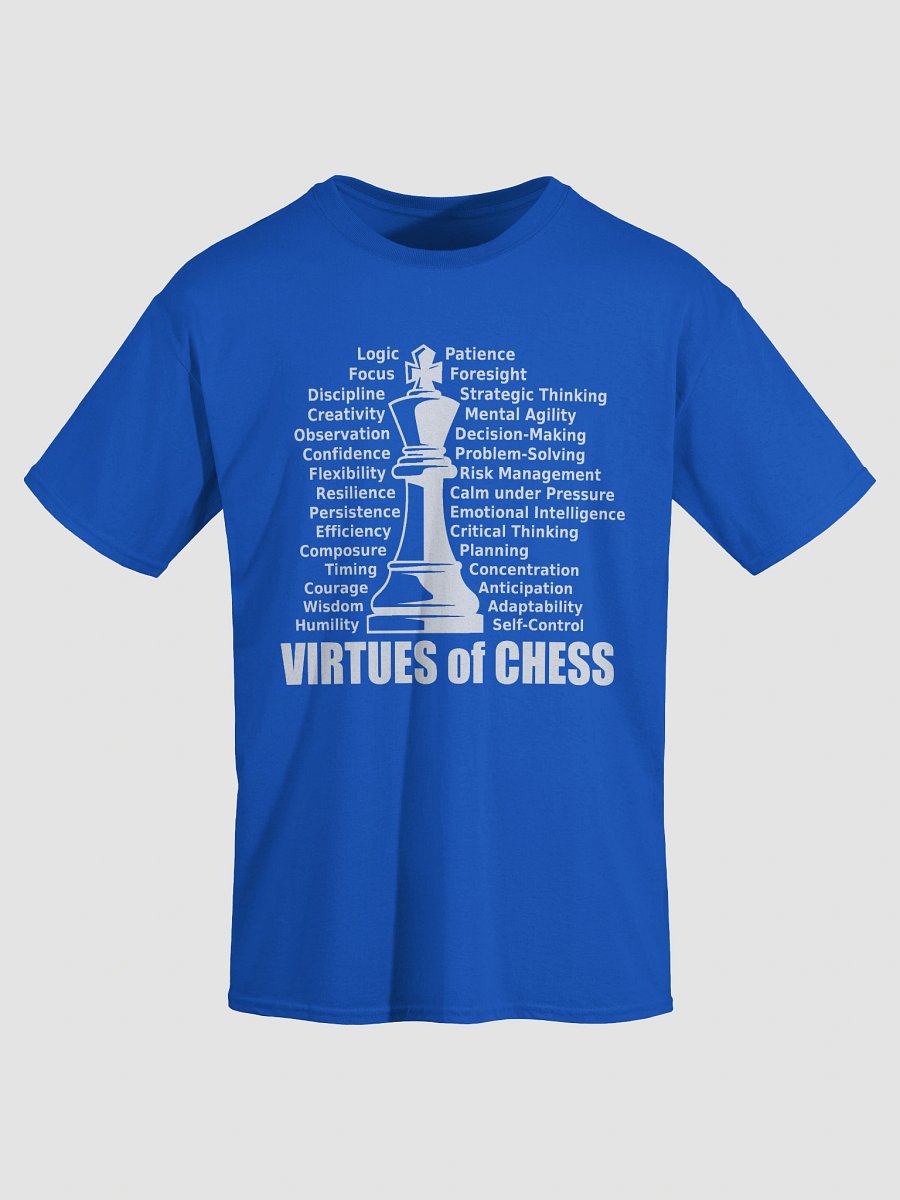 "Virtues of Chess" T-Shirt product image (35)