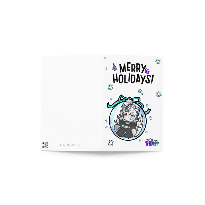 Snowwiii Christmas Ornament Card product image (3)