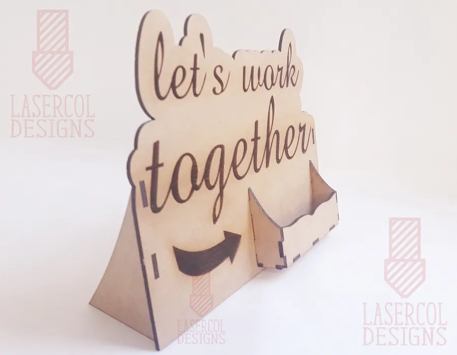 Business Card Holder - Laser Cut Files product image (5)