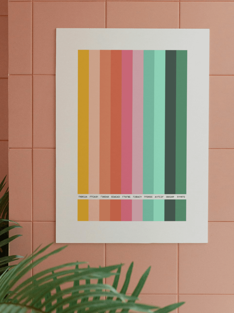 COLOR PALETTE 012 • WALLART DECOR product image (2)