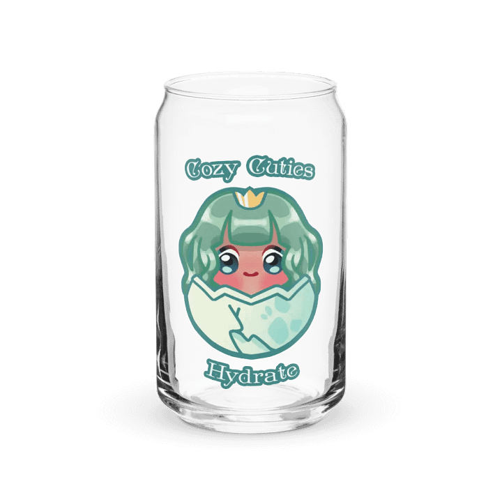 Cozy Cuties Hydrate Drinking Glass product image (2)