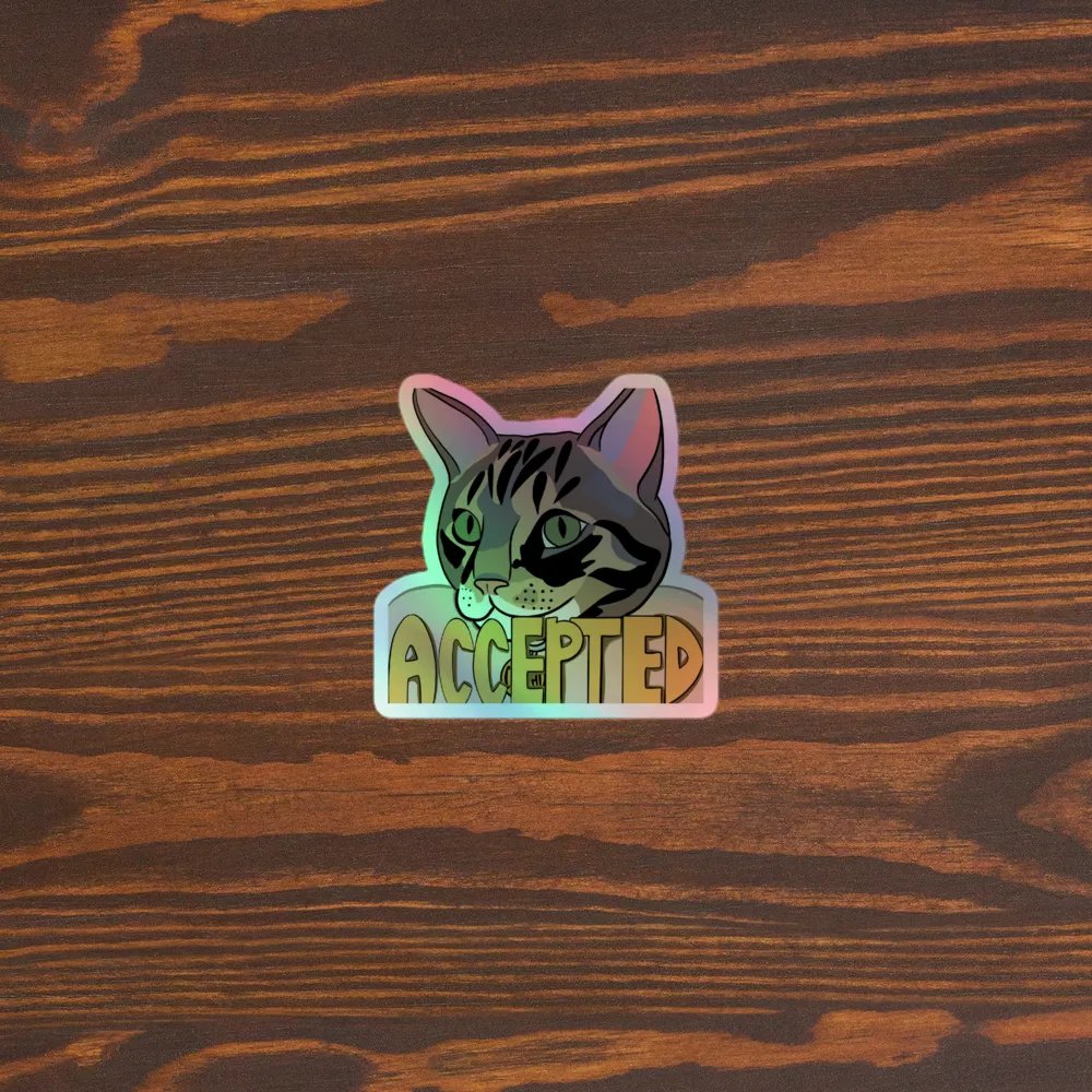 Holographic Cheshi Accepted product image (5)